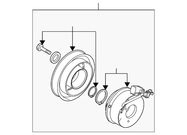 Clutch Assembly - Mazda (BBM4-61-L10A)