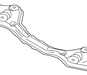 Cross-Member - Mazda (EG21-34-H90)