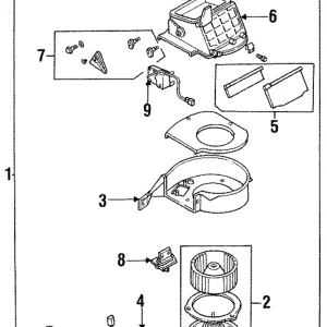 Actuator - Mazda (GA2A-61-B60)