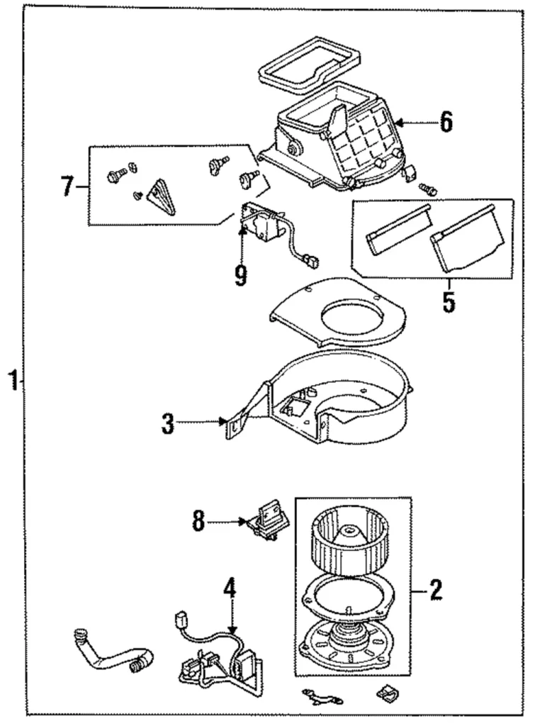 Resistor - Mazda (GA2A-61-B15)