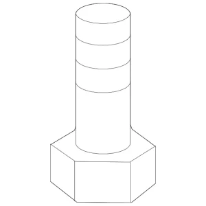 Tensioner Bolt - Mazda (LF17-12-717A)