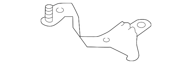 Air Cleaner Assembly Mount Bracket - Mazda (BP4W-20-210)