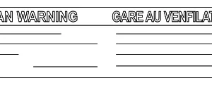 Label - Mazda (B660-15-031)