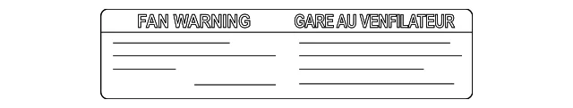 Label - Mazda (B660-15-031)
