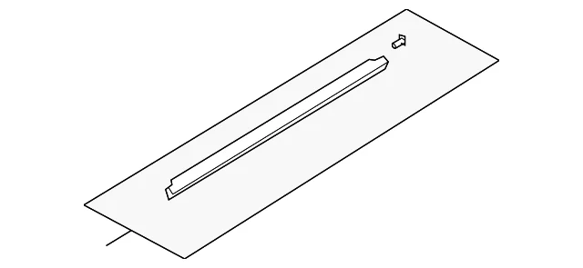 Belt Weather-Strip - Mazda (GJ6A-50-650K)