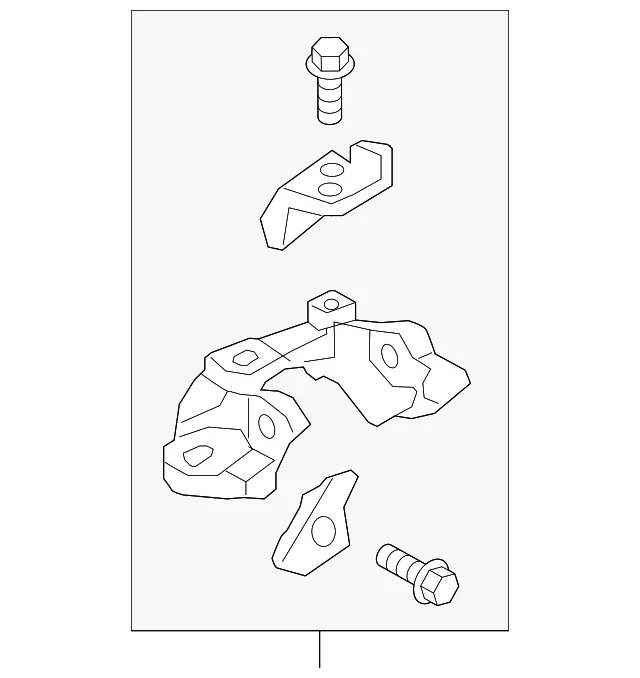 Trans Mount Bracket - Mazda (TK78-39-08YD)