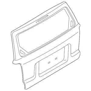 Lift Gate - Mazda (EF20-62-020A)