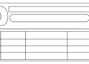 Tire Press Label - Mazda (GJS2-69-014A)