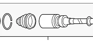 Cv Joint Kit - Mazda (FTH5-22-520)