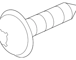 Handle, Inside Screw - Mazda (9986-50-516)