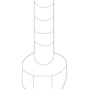 Bracket Bolt - Mazda (9GD6-20-616)