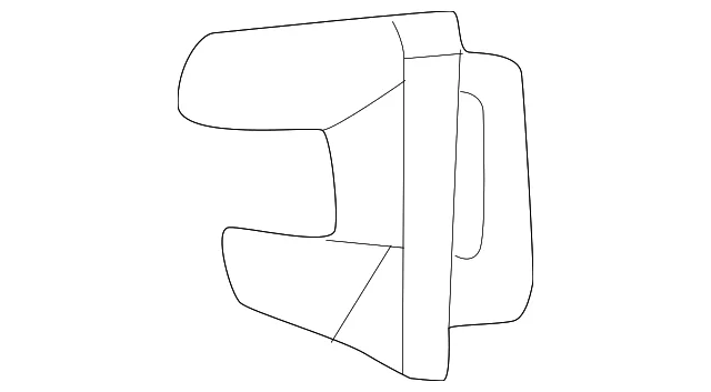 Park Sensor Outer Support - Mazda (DN4L-67-UC5A)