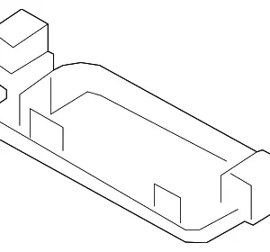 Dome Lamp Spacer - Mazda (KD45-68-83YA)