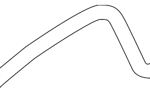 Upper Hose - Mazda (N3H1-15-186C)