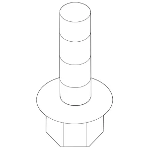 Inter-Cooler Pipe Bolt - Mazda (9YA0-20-846)