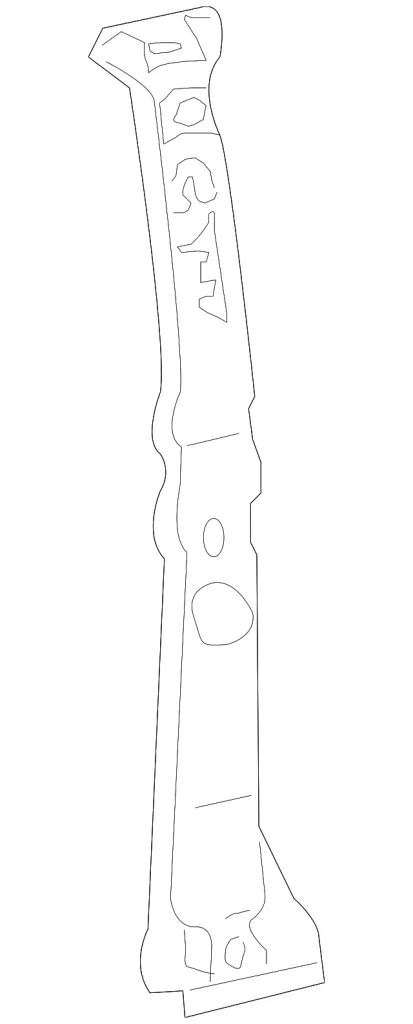 Inner Center Pillar - Mazda (ZZCA-71-080)