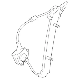Window Regulator - Mazda (BP4L-58-560)