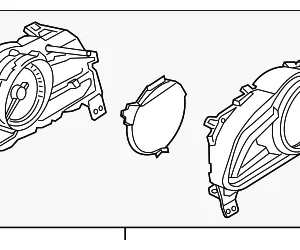 Cluster Assembly - Mazda (DB4J-55-430N)