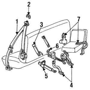Belt - Mazda (ZZM5-57-920-07)