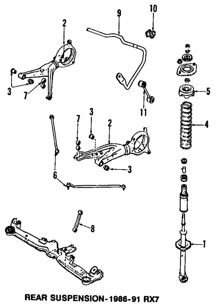 Coil Spring - Mazda (FC33-28-011)