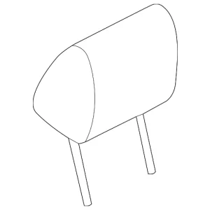 Headrest - Mazda (D651-88-140-02)