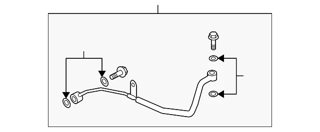 Upper Pipe - Mazda (L3K9-14-280A)
