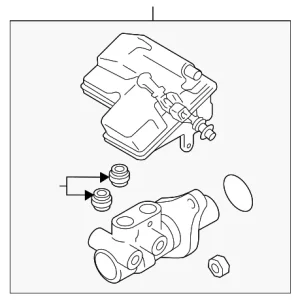 Master Cylinder - Mazda (CGY5-43-40Z)