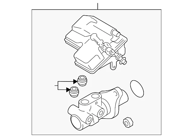 Master Cylinder - Mazda (CGY5-43-40Z)