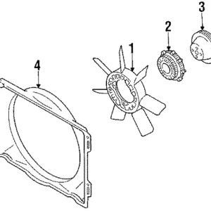 Pulley - Mazda (AM15-15-131)