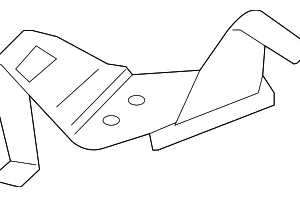Front Panel Mount Bracket - Mazda (B45A-53-15X)