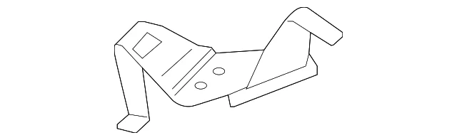 Front Panel Mount Bracket - Mazda (B45A-53-15X)
