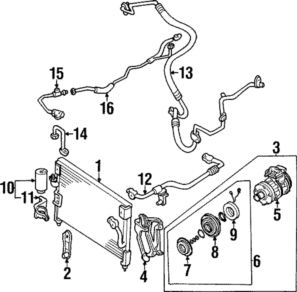 AC Line - Mazda (LB83-61-466A)