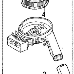 Hot Air Hose - Mazda (8239-13-344)