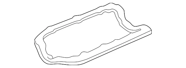Engine Oil Pan Gasket - Mazda (ZZM1-10-431A)