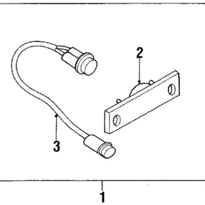 Side Marker Lamp - Mazda (GJ21-51-120B)