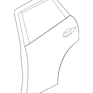 Door Shell - Mazda (KDY5-72-02XE)