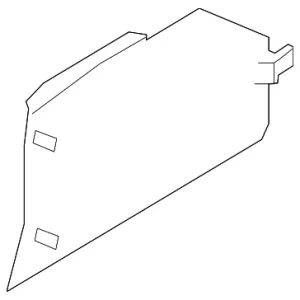 Front Trim - Mazda (TD11-64-240-02)