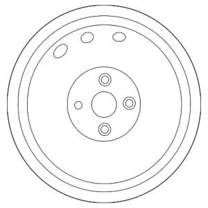 Wheel, Steel - Mazda (9965-J2-5540)