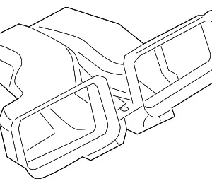 Outlet Duct - Mazda (KD45-64-941)