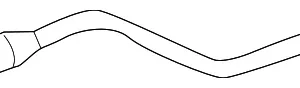 Vent Hose - Mazda (T001-42-232)