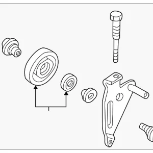 Idler Pulley - Mazda (K805-15-930E)