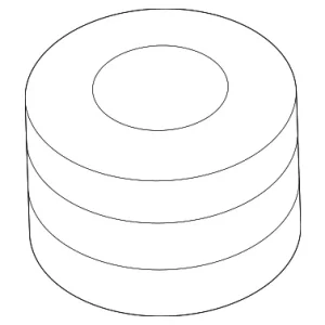 Air Cleaner Assembly Insulator - Mazda (ZJ02-13-349)