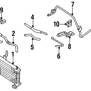 Oil Pipe - Mazda (BV11-19-9C0A)