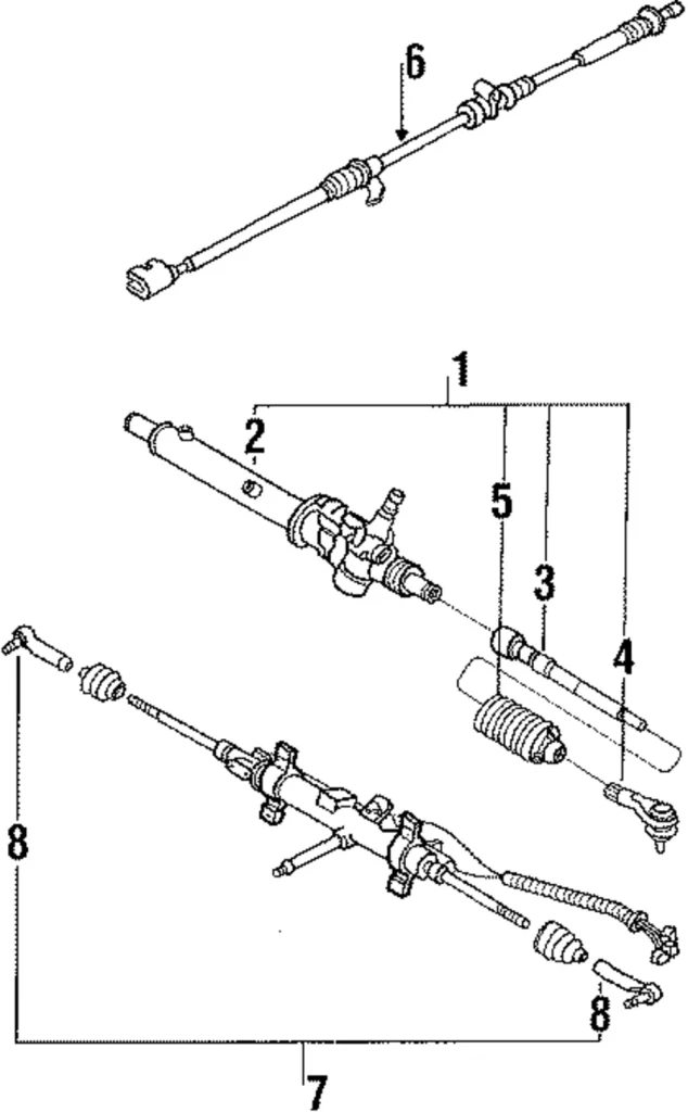 Tie Rod Boot - Mazda (GJ22-32-125)