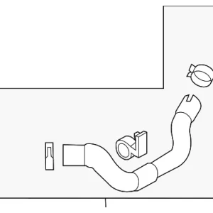 Upper Hose - Mazda (PEHH-15-18X)