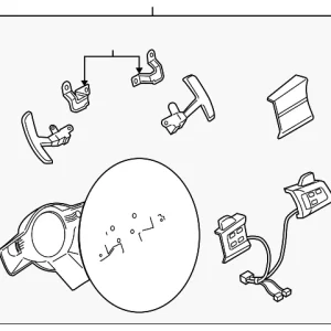 Steering Wheel - Mazda (NH55-32-982)