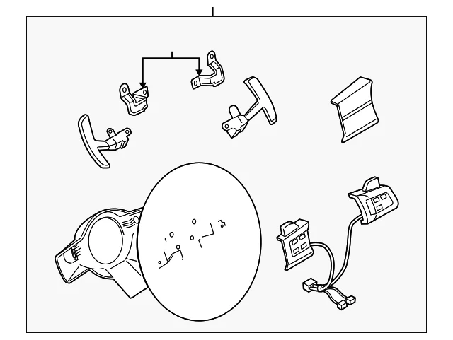 Steering Wheel - Mazda (EG21-32-982)