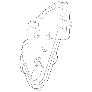 Lower Timing Cover - Mazda (FP33-10-500)