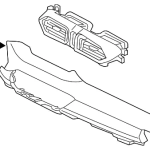 Upper Panel - Mazda (KB7W-55-150A-02)