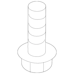 Radiator Support Splash Shield Bolt - Mazda (9YA0-20-652)